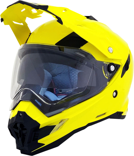 AFX FX-41DS Helmet - Hi-Vis Yellow - XS 0110-3772