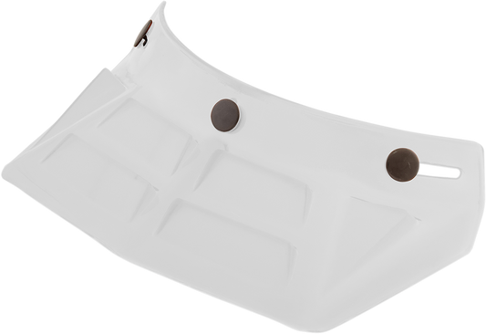 AFX Vintage 3-Snap Visor - 6-Vents - Gloss White 0132-1028
