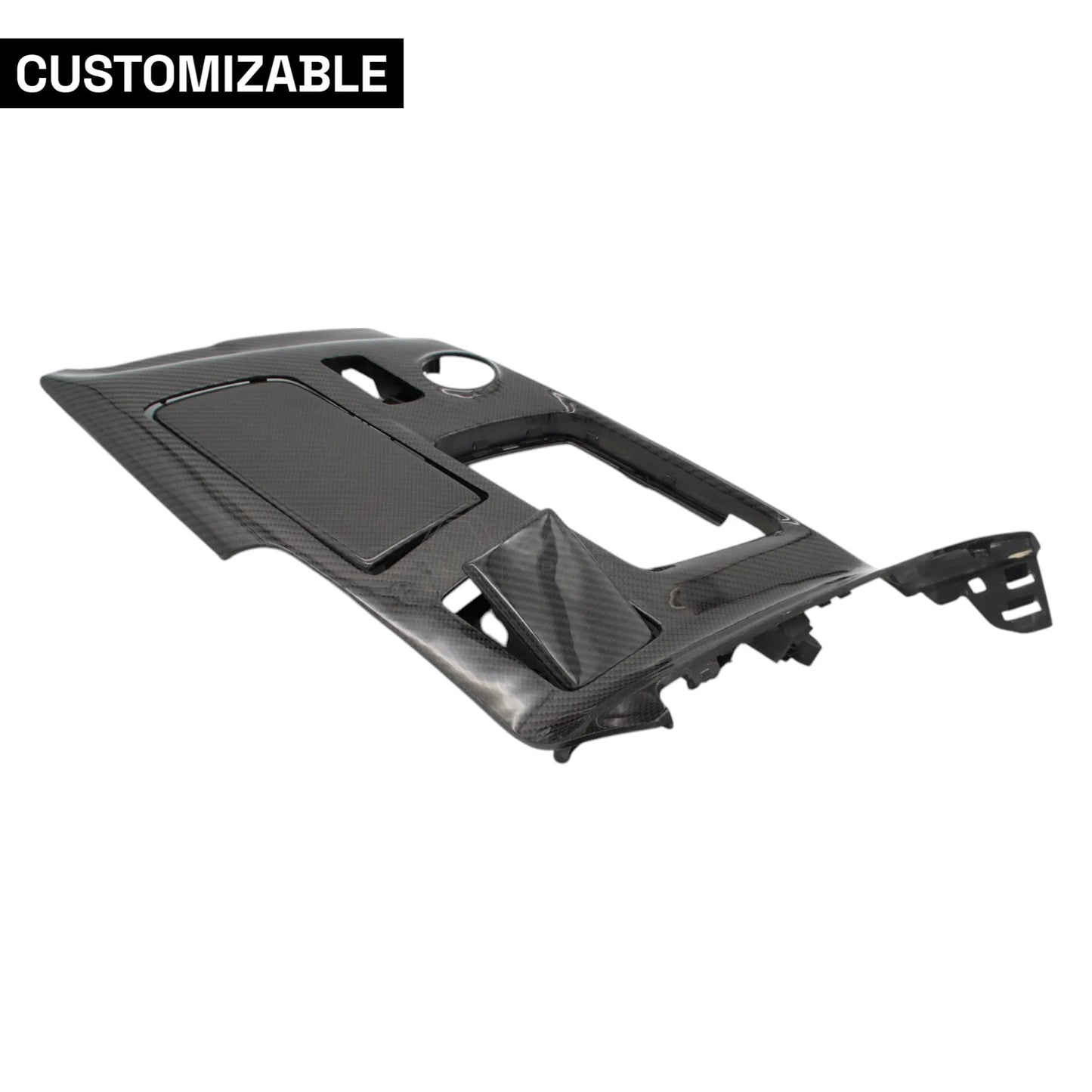C7 Corvette 2014-2019 Customizable Direct Replacement Real Carbon Fiber Center Console
