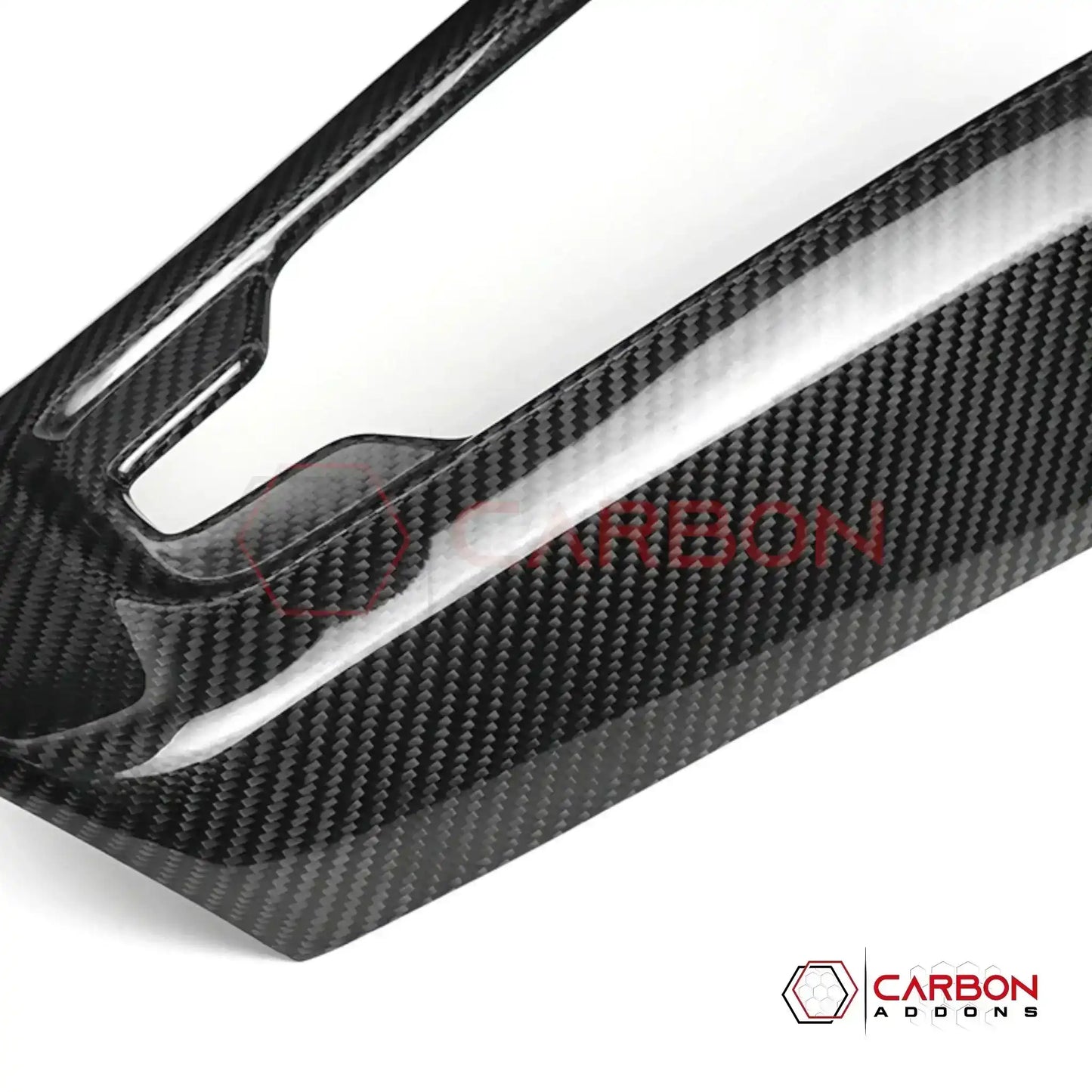 C8 Corvette Real Carbon Fiber Waterfall Panel Trim Cover | Interior Upgrade (2020–2027)
