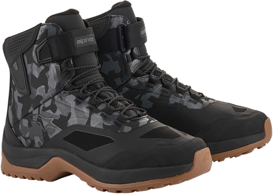 ALPINESTARS CR-6 Drystar® Shoes - Black/Gray/Gunmetal - US 9 261102090849