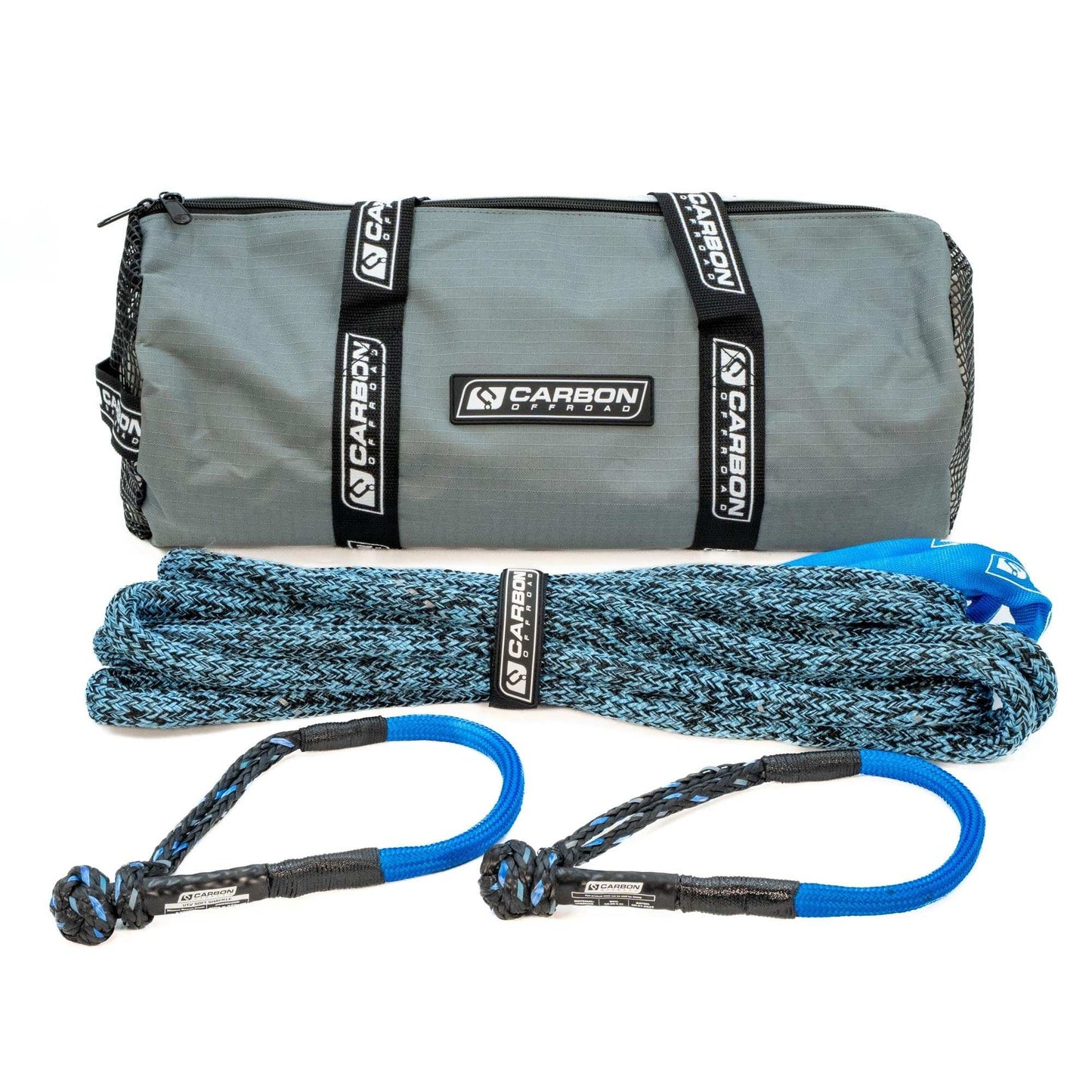 Small Vehicle Recovery Rope and Soft Shackle Combo
