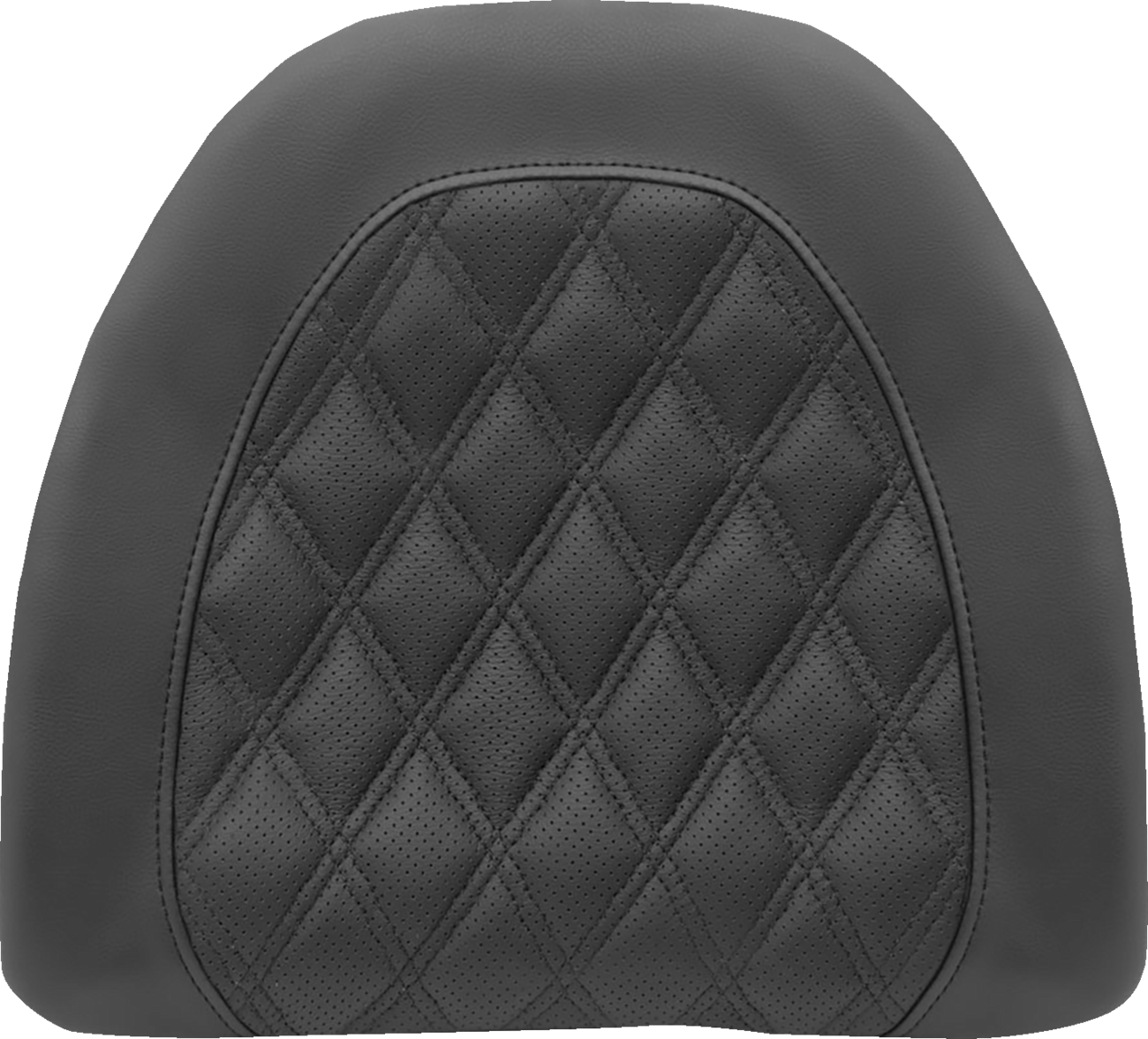 SADDLEMEN Tour-Pak Backrest Pad Cover - Lattice Stitched - Black 88-11884LS