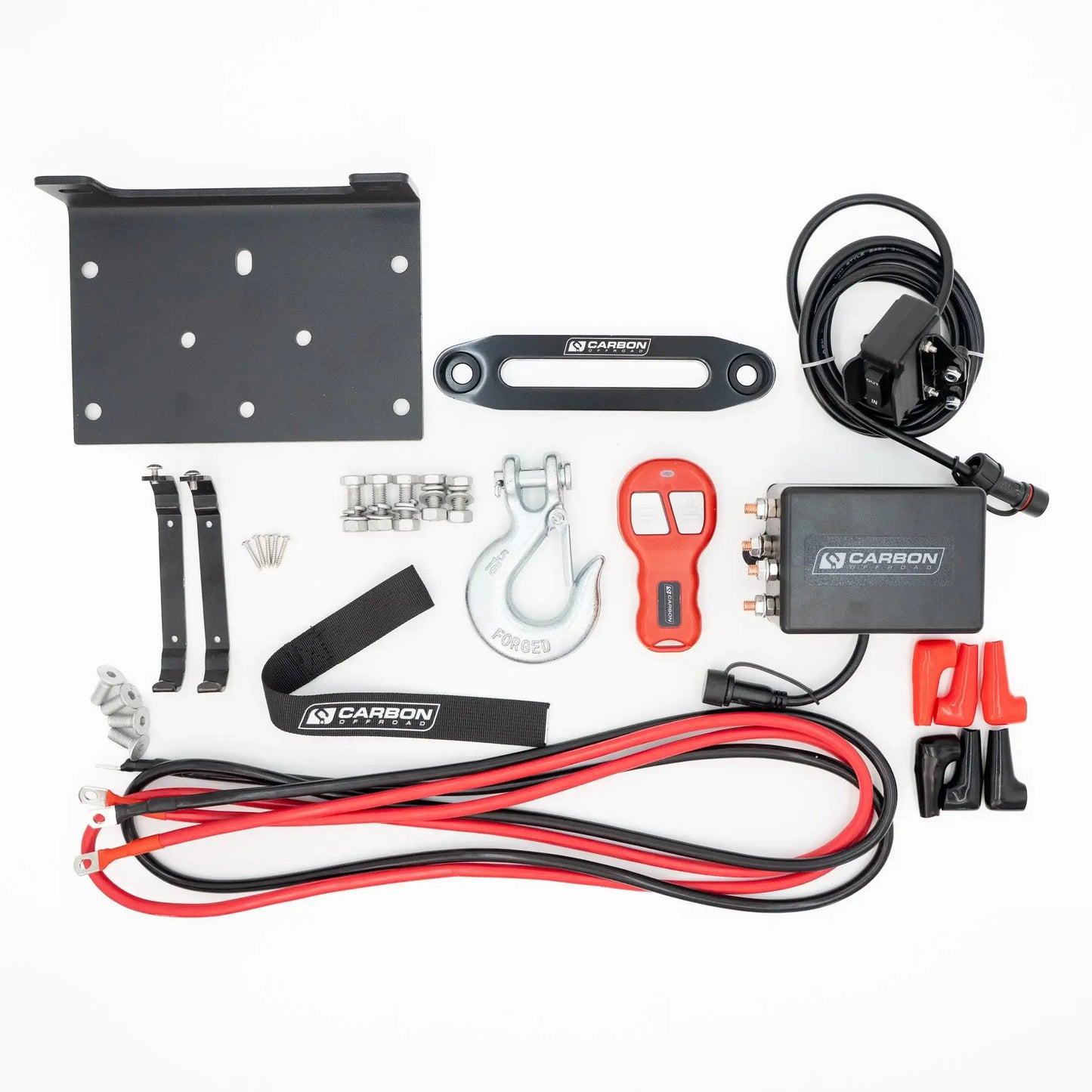 Carbon Offroad 6000lb ATV/Small 4X4 Winch