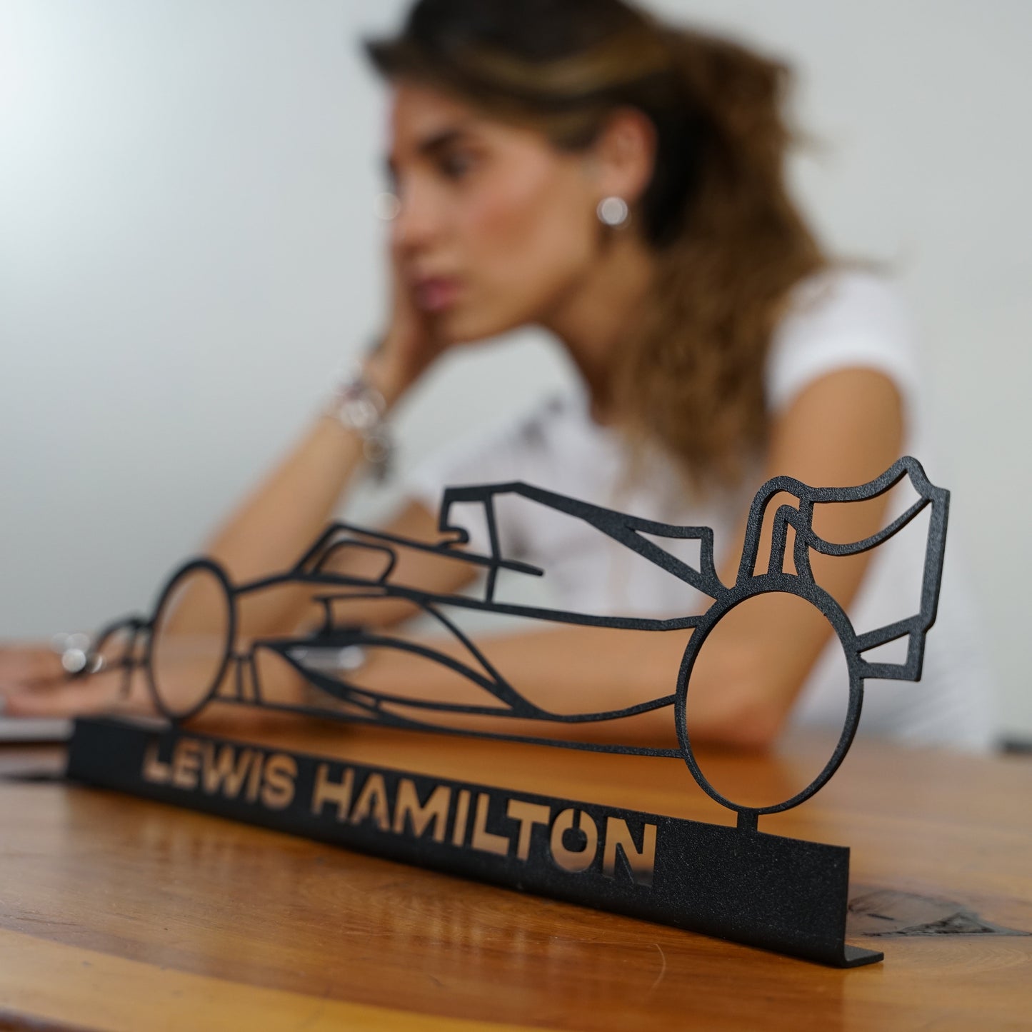 Formula 1 Metal Stand Silhouette - MT1048