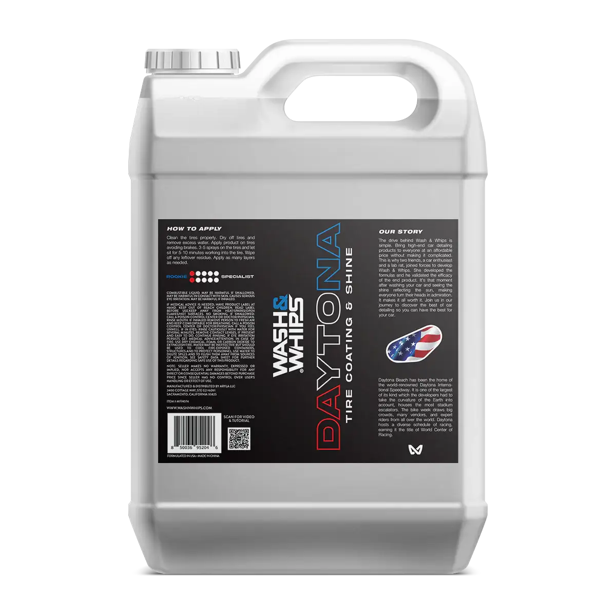 WASH&WHIPS Daytona Tire Coating & Shine