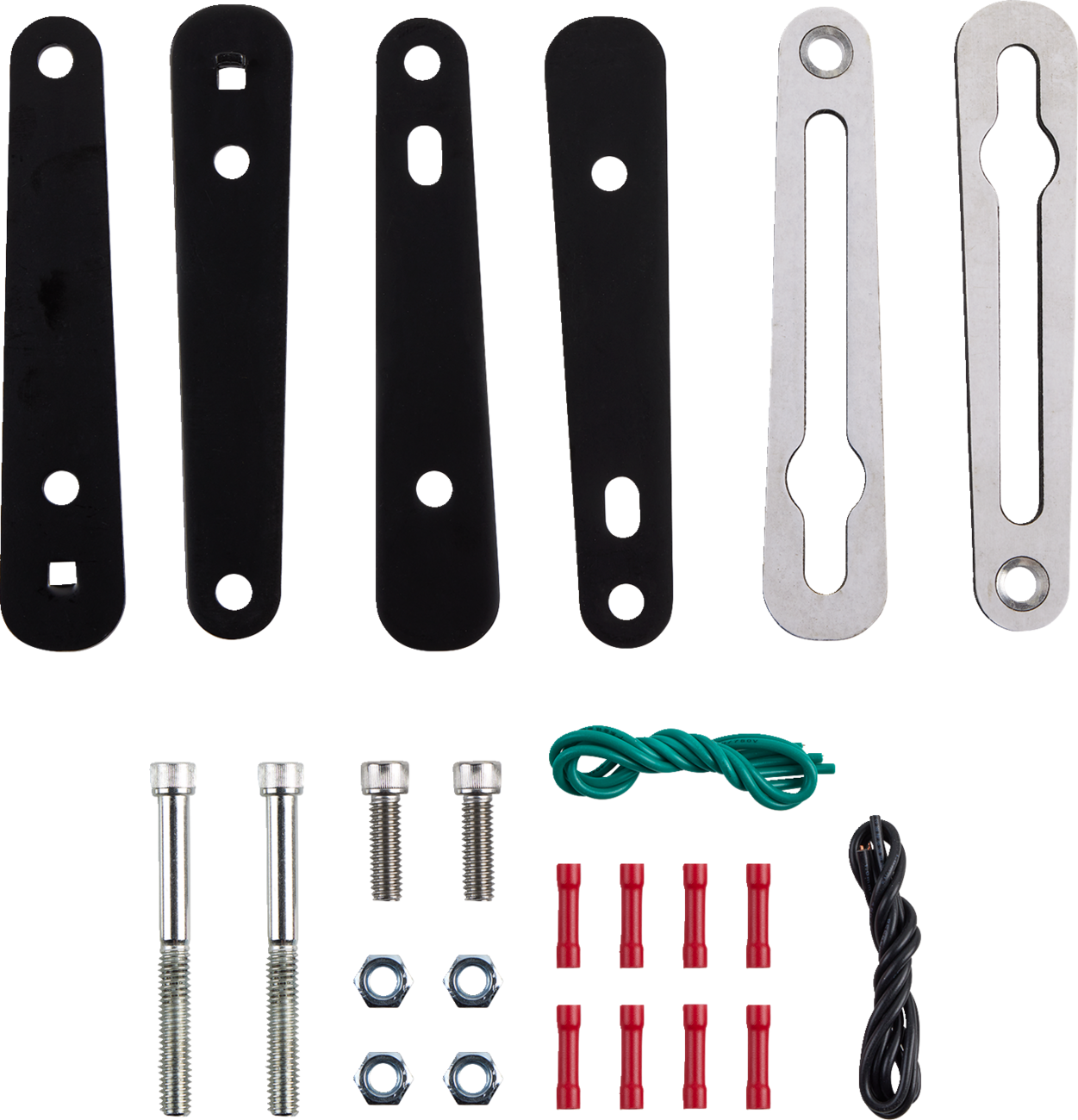 SADDLEMEN Turn Signal Relocation Kit - Dyna - Black 2020-0421