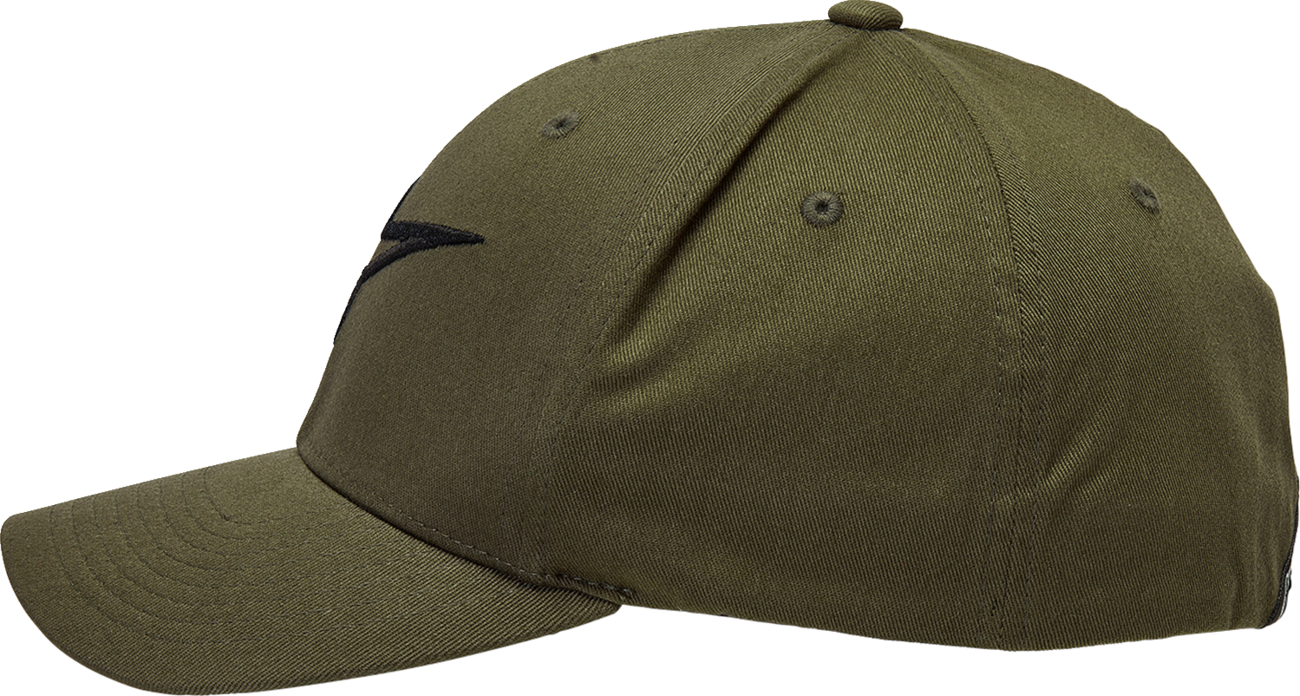 ALPINESTARS Ageless Curve Hat - Military/Black - Small/Medium 1017810106910SM