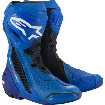 ALPINESTARS Supertech R Vented Boots - Blue/Black - US 9 / EU 43 2220121-713-43