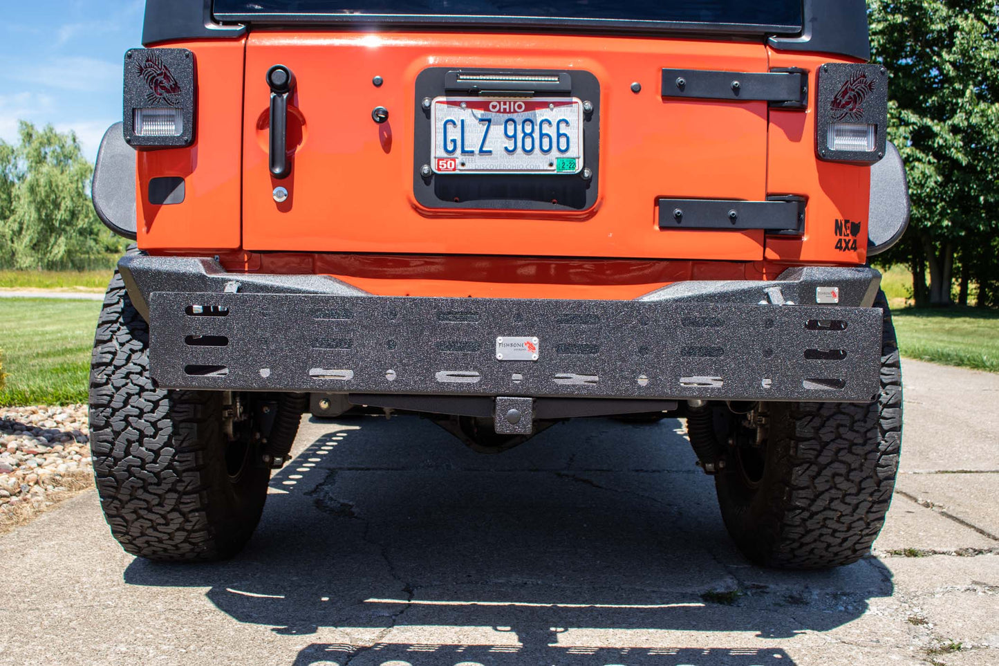 Fishbone Offroad 2 in. Hitch Cargo Basket FB21300
