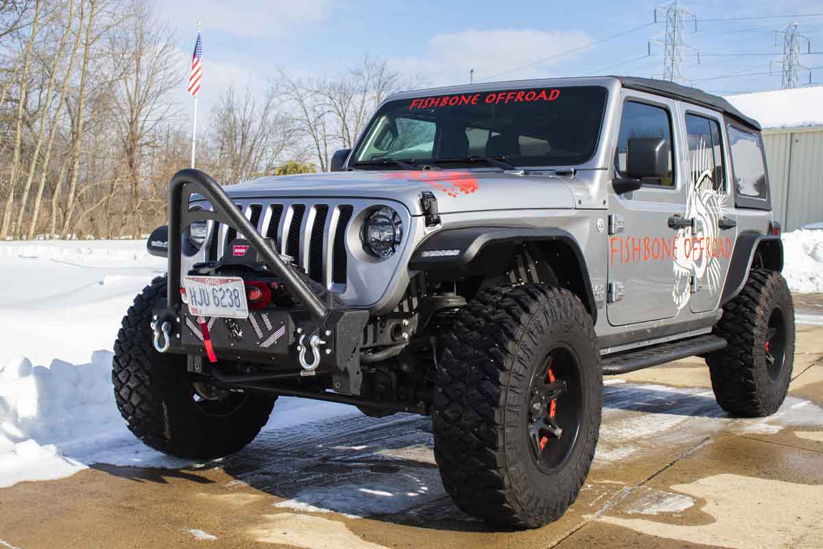 Fishbone Offroad Barracuda Stinger Bar for 2007 & Up Jeep Wrangler/Gladiator FB22343