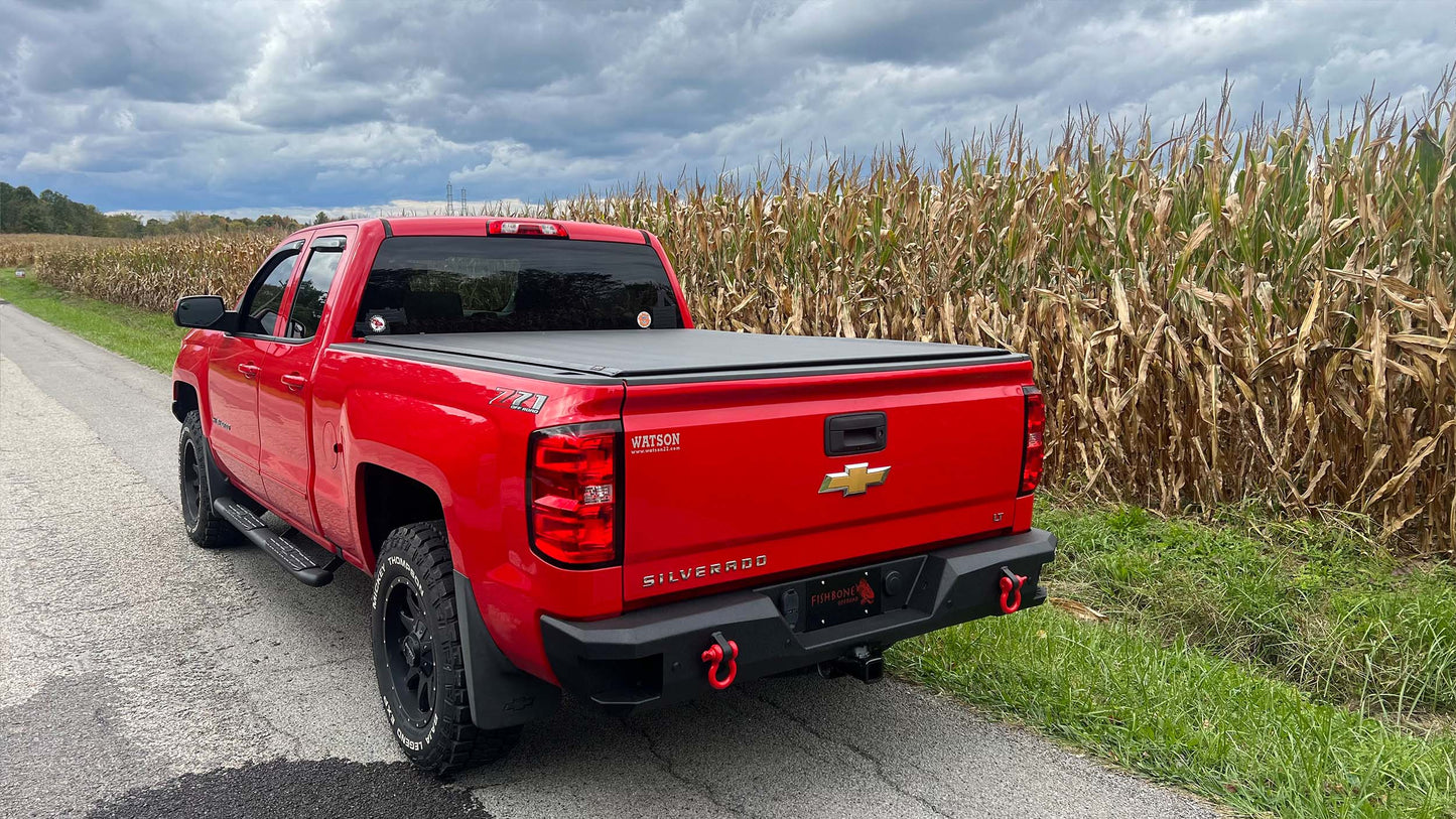 Fishbone Offroad Rockfish Rear Bumper for 2014-2018 Chevy Silverado FB22451