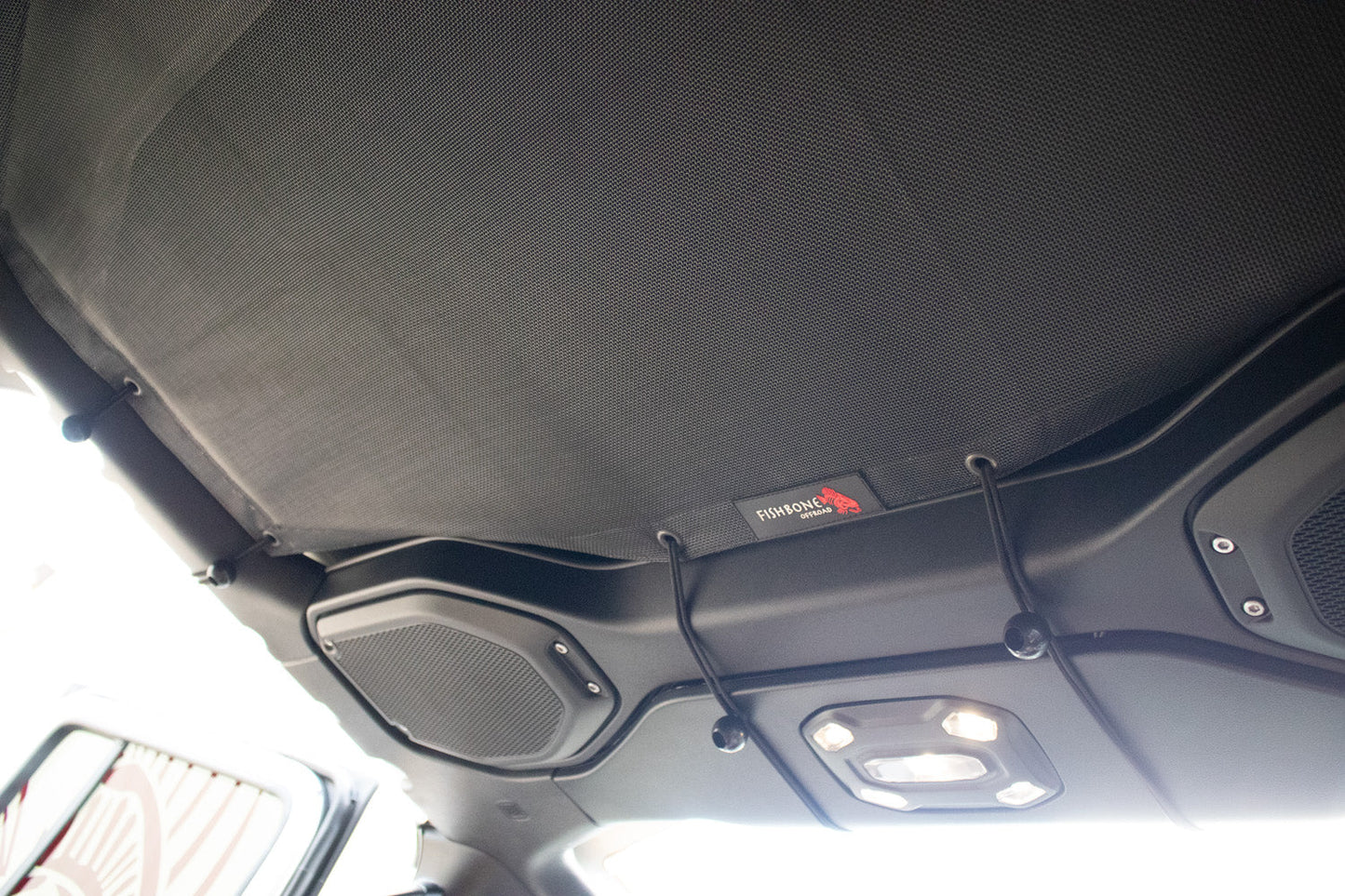 Fishbone Offroad Rear Sun Shade for 2018-Current Jeep Wrangler FB51331