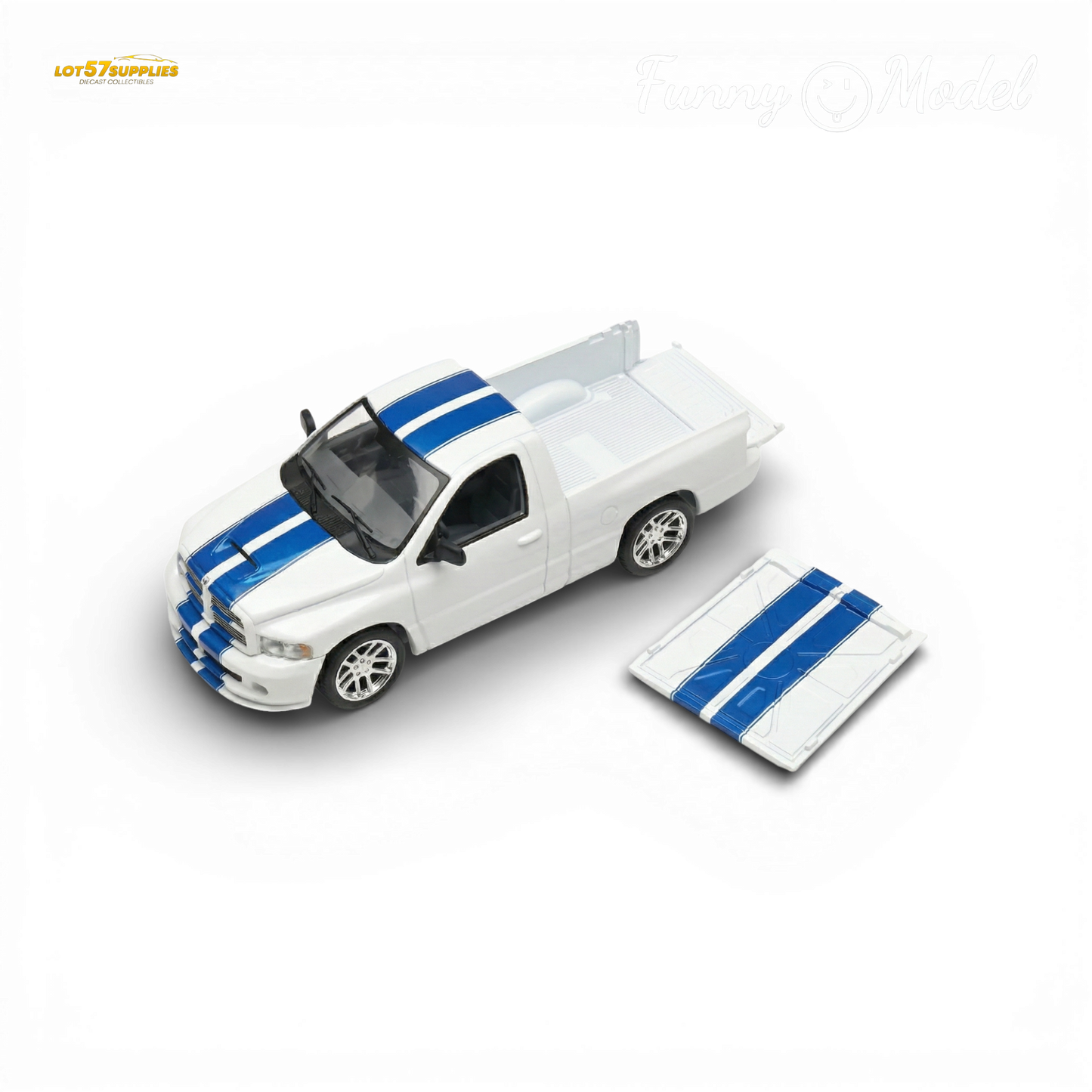 (Pre-Order) Funny Model 2004 Dodge RAM SRT-10 - Commemorative Edition 1:64