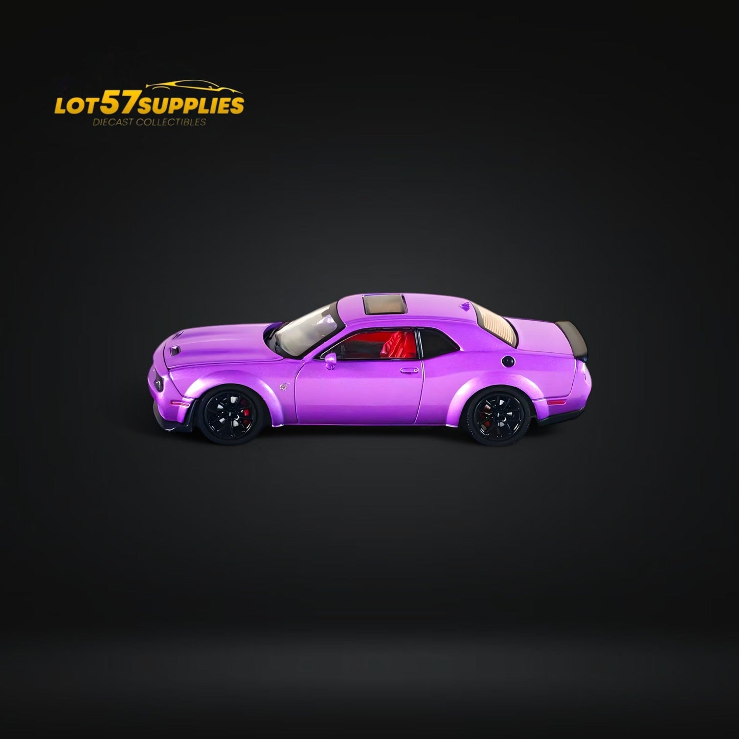 Stance Hunters Dodge SRT Hellcat Racing Purple 1:64