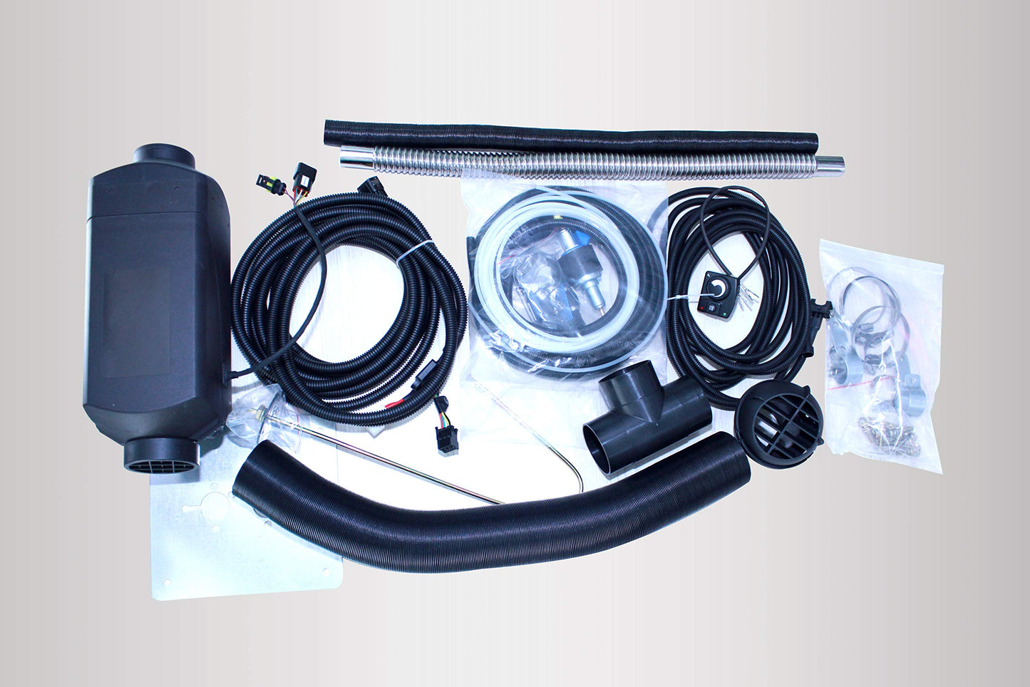 HLN 4kW PRO Air Diesel Heater 12v -40F, Vehicle Original Equipment; Installation Kits, WiFi Controller Included