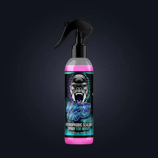 Hydro Fresh - Hydrophobic Vinyl Wrap Sealant Spray for Car Washing & Maintenance
