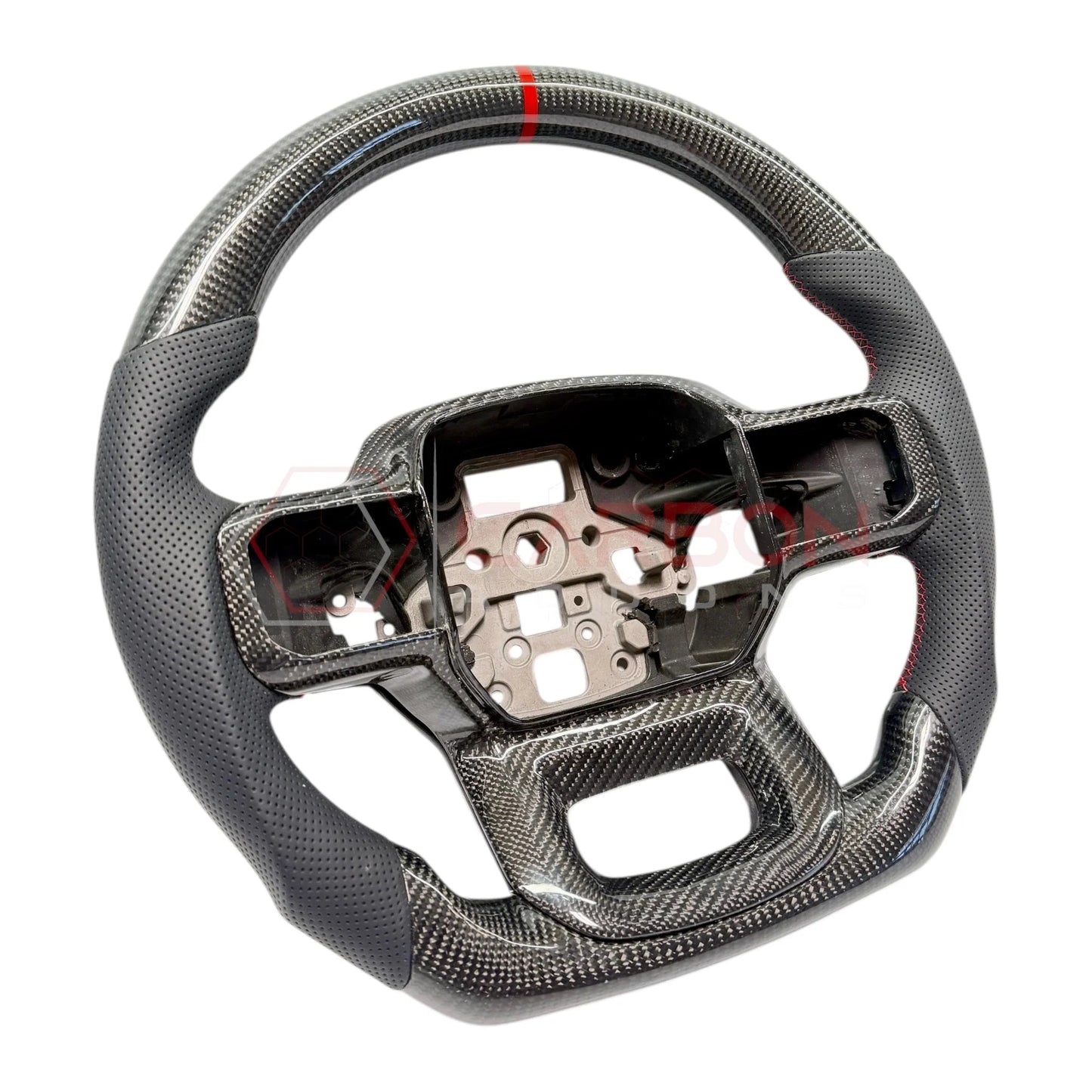 2021+ Ford F-150 Carbon Fiber Steering Wheel | Pre-Built