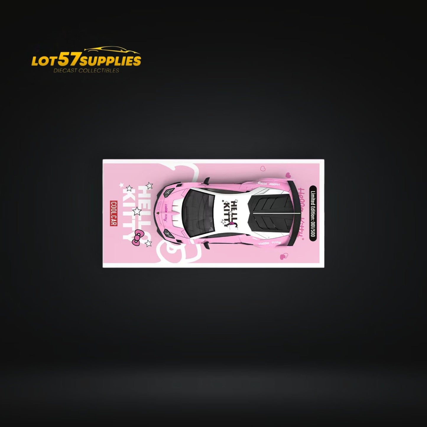 (Pre-Order) Cool Car Lamborghini GT EVO Light Pink Ordinary 1:64