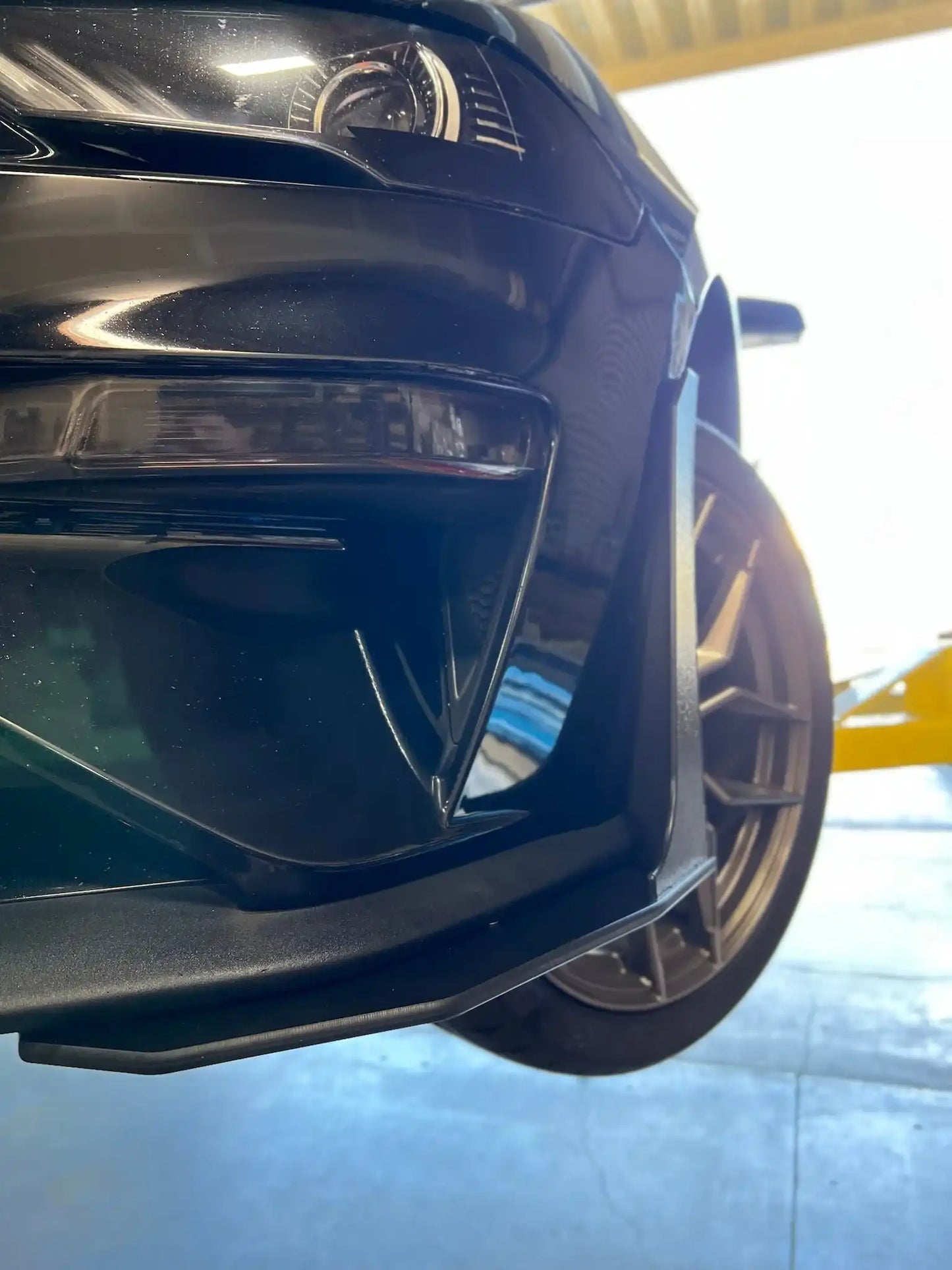 Mustang 15-23 'GT500 Style' Splitter Winglet & Fender Extensions