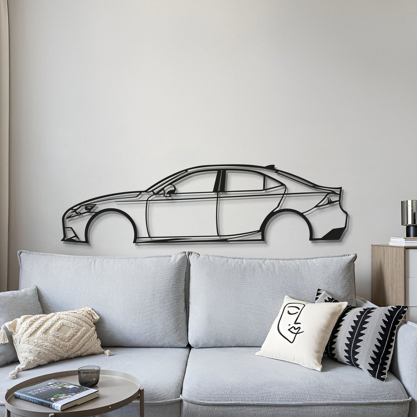 IS350 Metal Car Wall Art - MT1000
