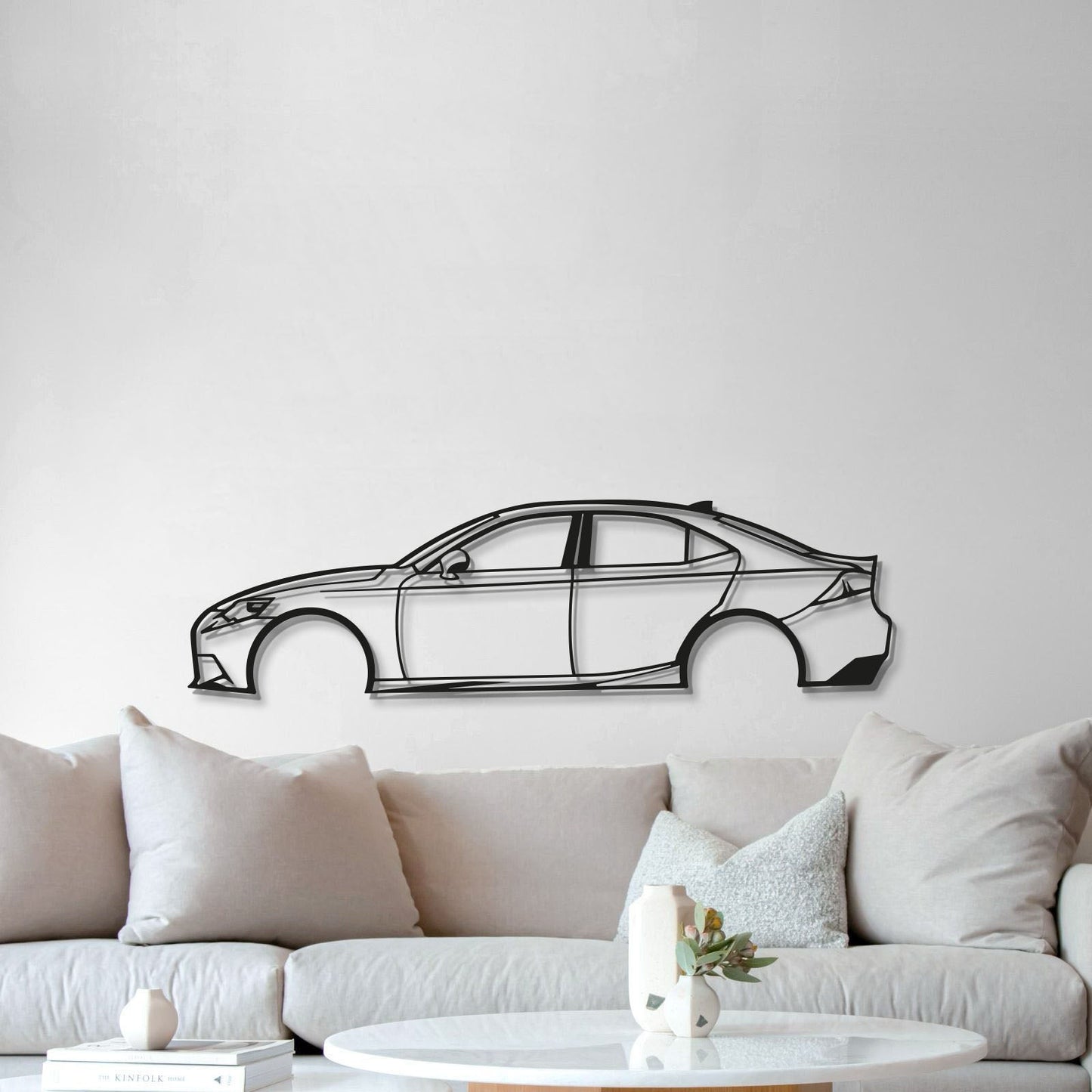 IS350 Metal Car Wall Art - MT1000