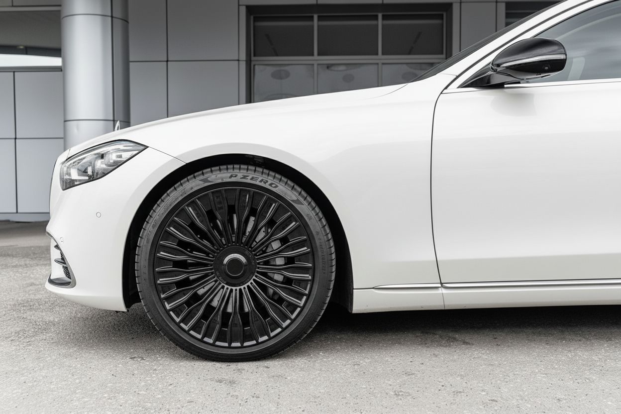 MB17 20x9.5 5x112 +38 66.6 Gloss Black