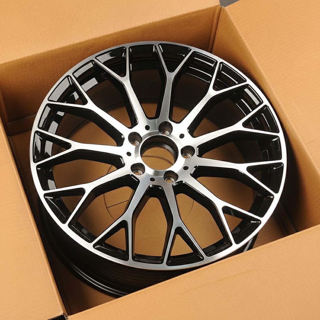 MB20 19x9.5 5x112 +38 66.6 Black Machined Face