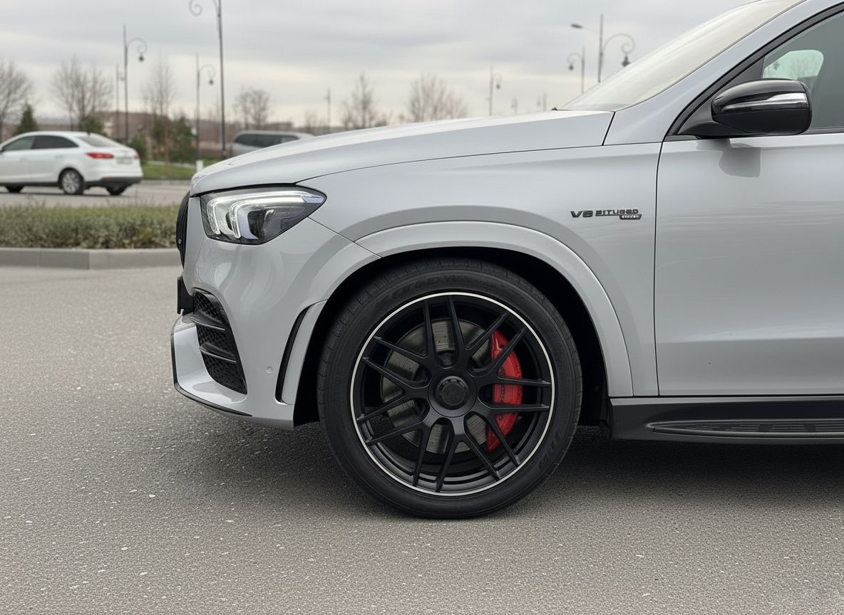 MB8 19x8.5 5x112 +35 66.6 Matte Black Machined Tip