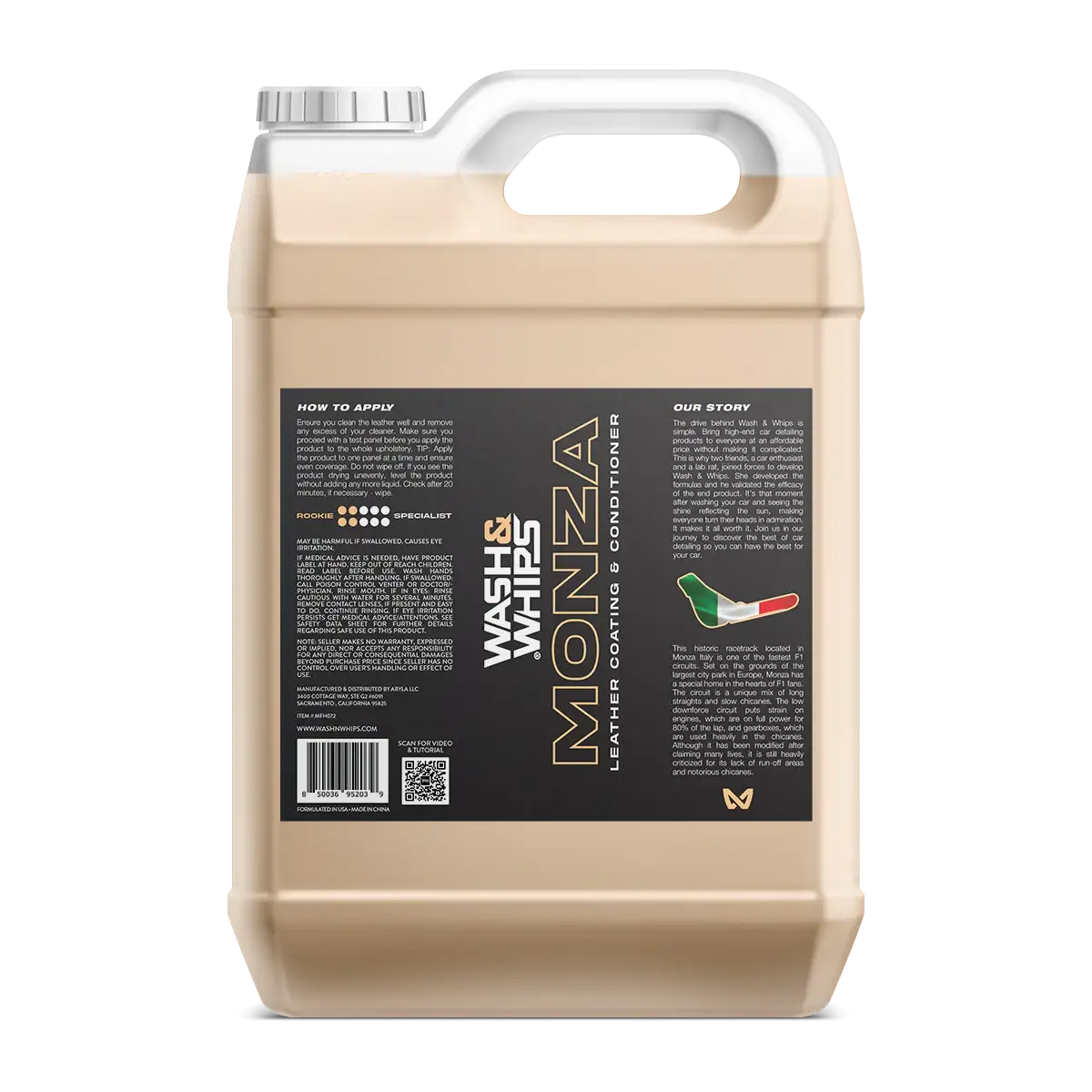 WASH&WHIPS Monza Leather Coating & Conditioner