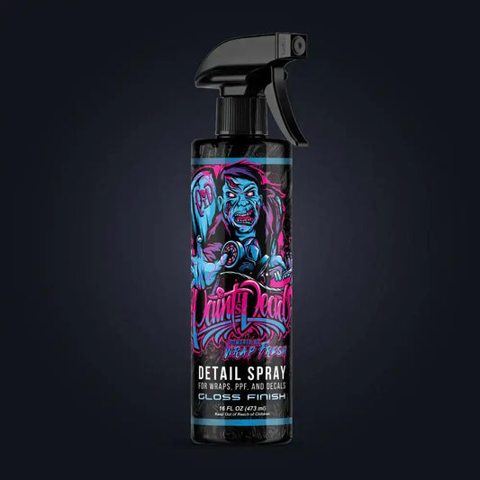 Paint Is Dead Official Detail Spray by Wrap Fresh - Gloss - UV Protection and Cleaner and Maintenance Spray