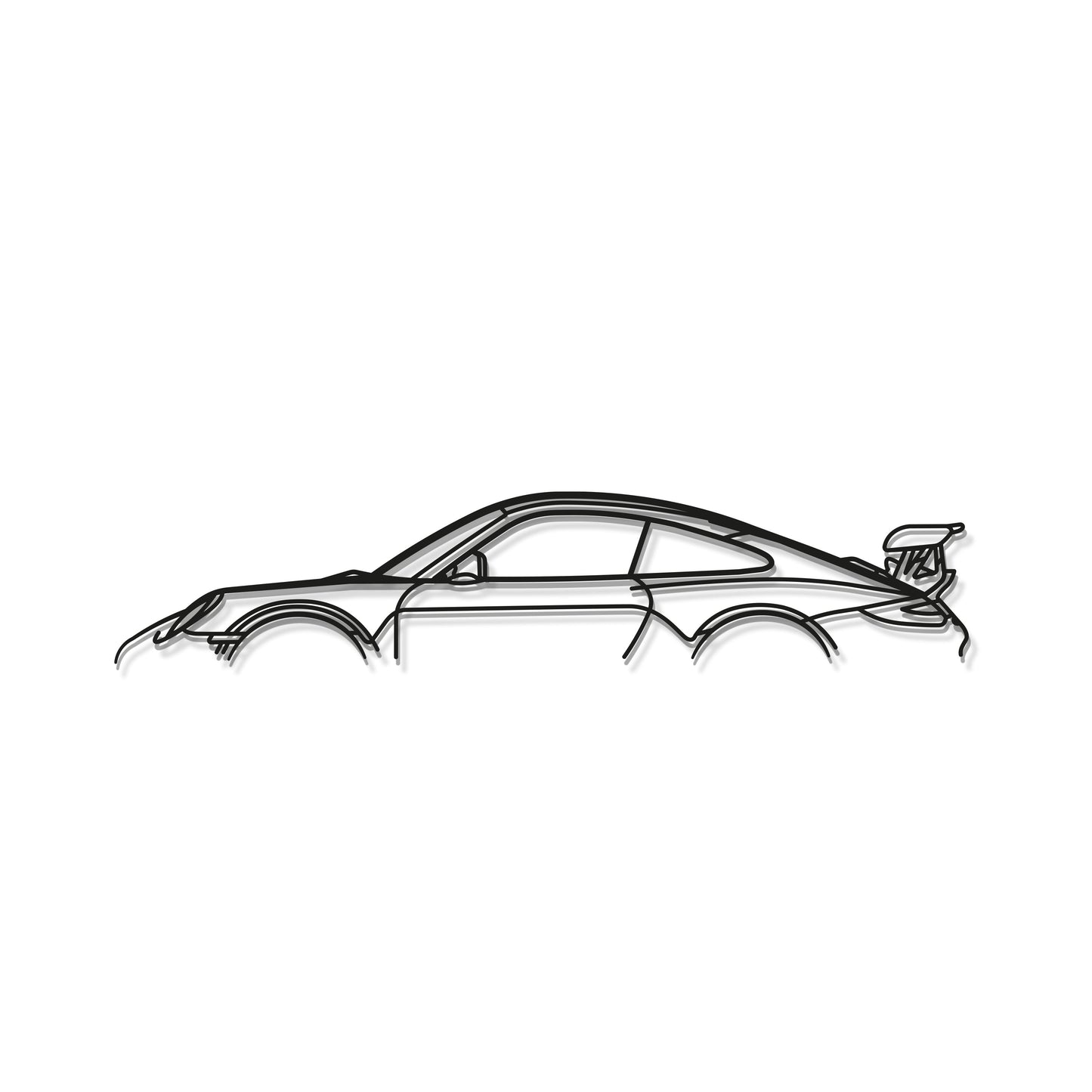 911 997 GT3 RS Metal Car Wall Art - MT0846