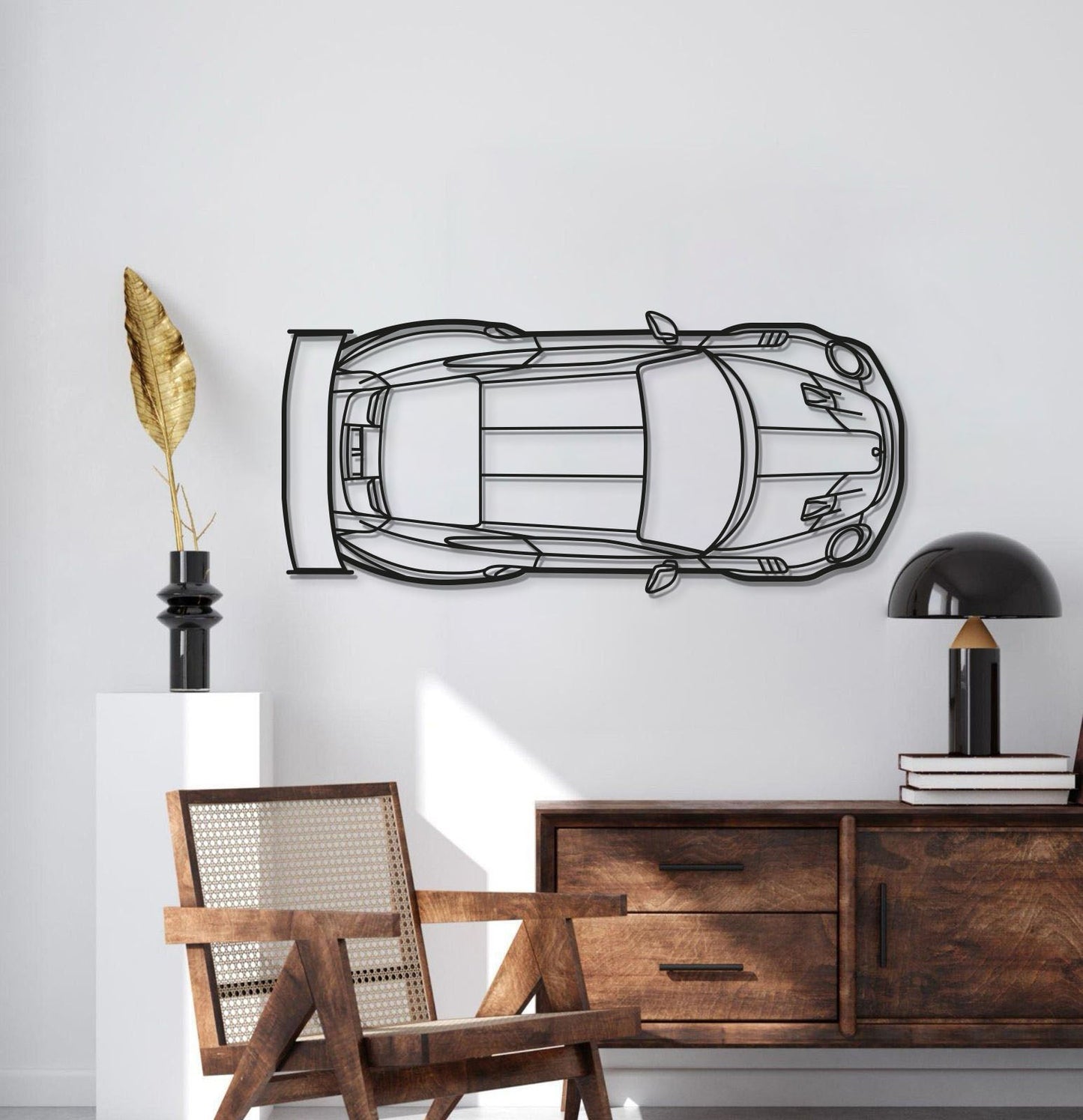 911 GT2 RS Model 991 TOP Metal Car Wall Art - MT0849