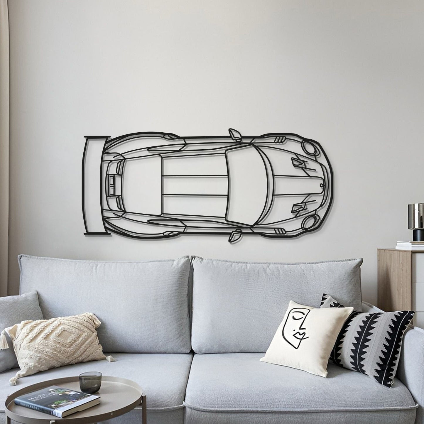 911 GT2 RS Model 991 TOP Metal Car Wall Art - MT0849