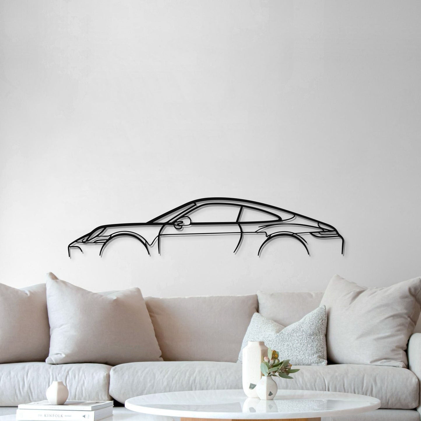 911 Model 992 Metal Car Wall Art - MT0866