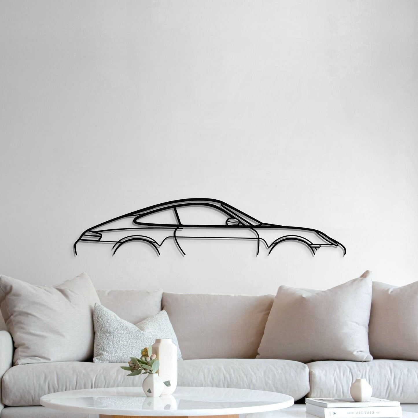 911 Model 996 Metal Car Wall Art - MT0867