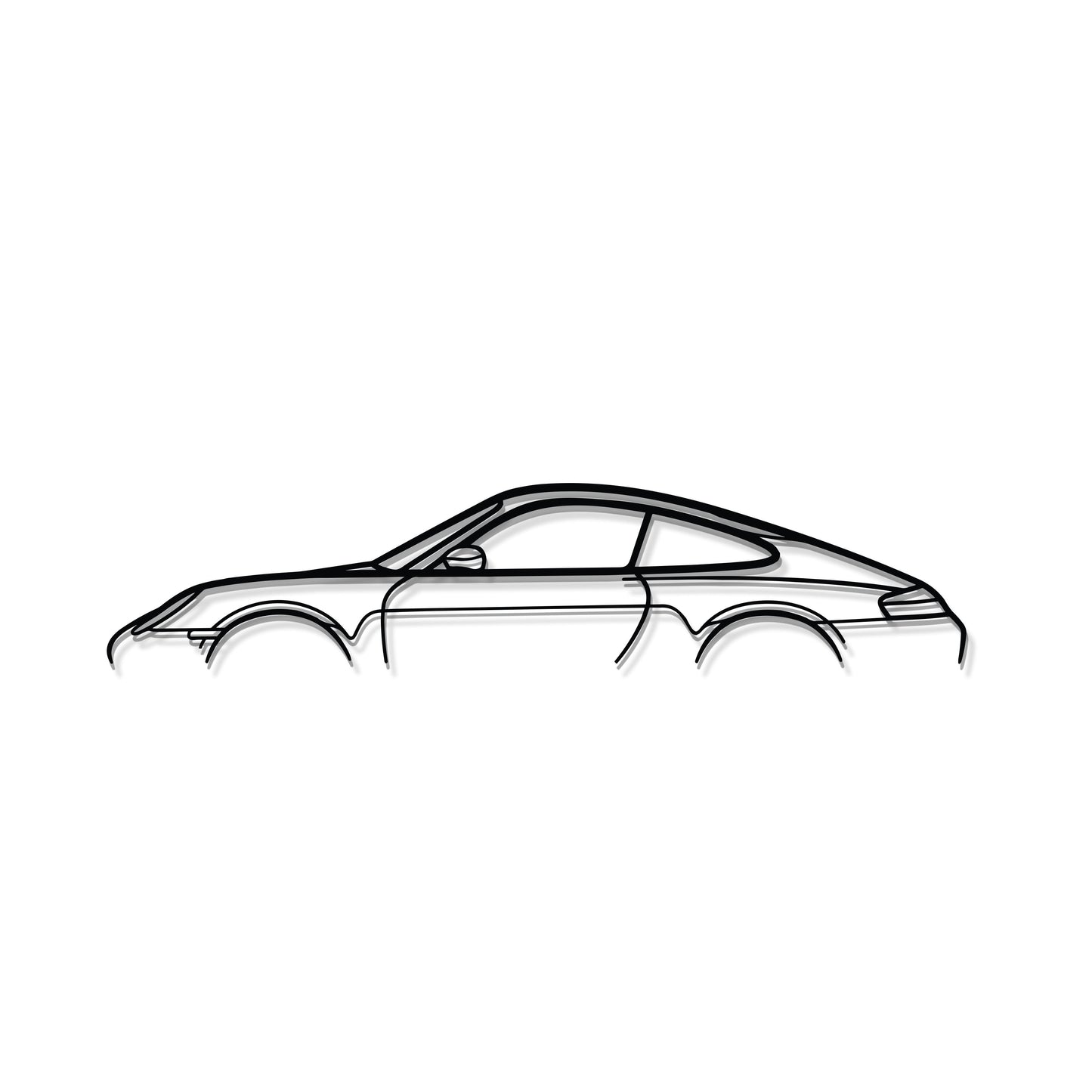 911 Model 996 Metal Car Wall Art - MT0867