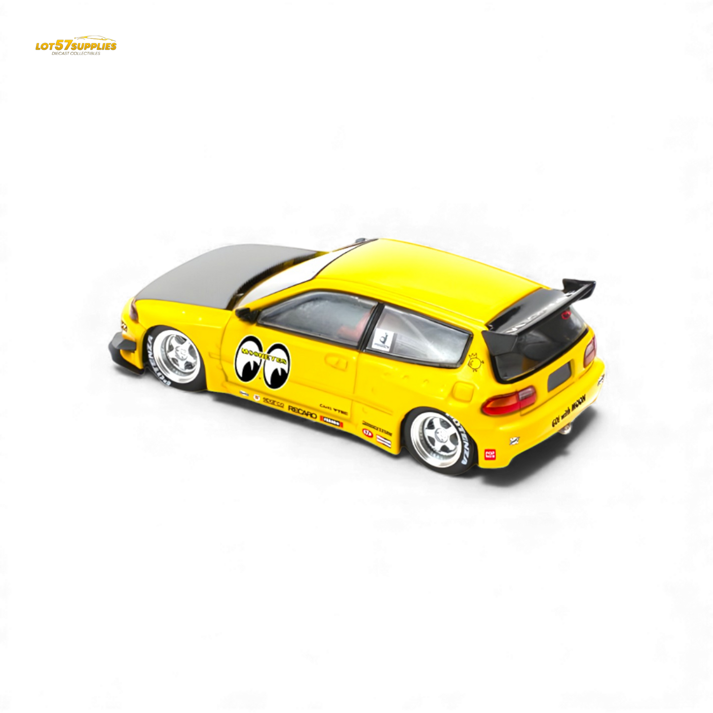 Pop Race Pandem Civic EG6 v1.5 - MOONEYES 1:64 PRE0010