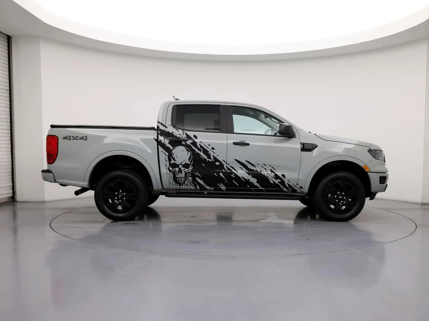 Skull Mud Splash Truck Graphic Decal. #6812
