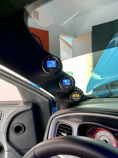 Speedlogix Triple A-Pillar Gauge Pod 2011-2023 Charger