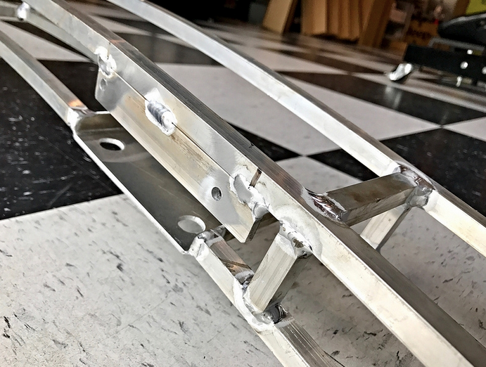 Speedlogix Lightweight Front Bumper Support 2015-2023 Challenger/Charger Hellcat