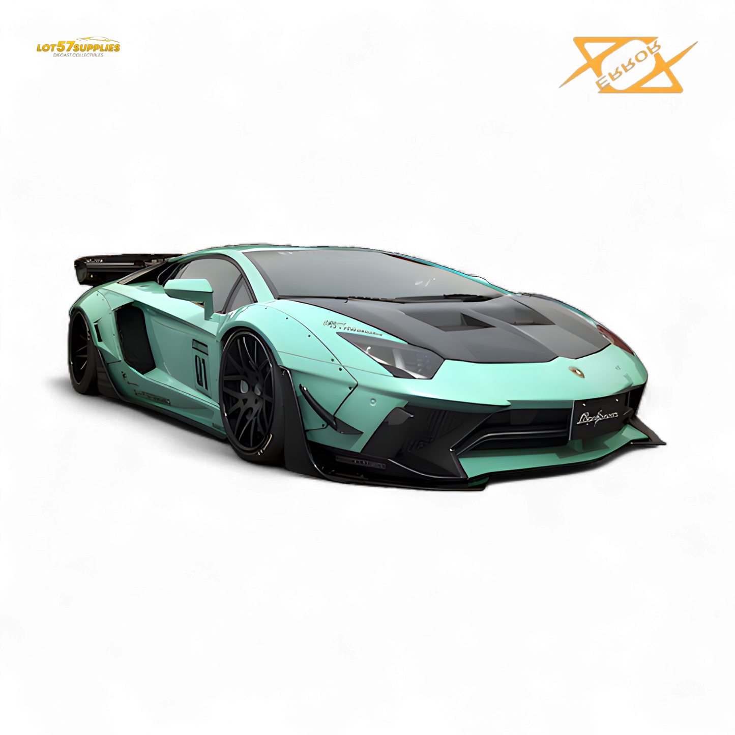 (Pre-Order) 404error LBWK Aventador 2.0 - Tiff Blue 1:64