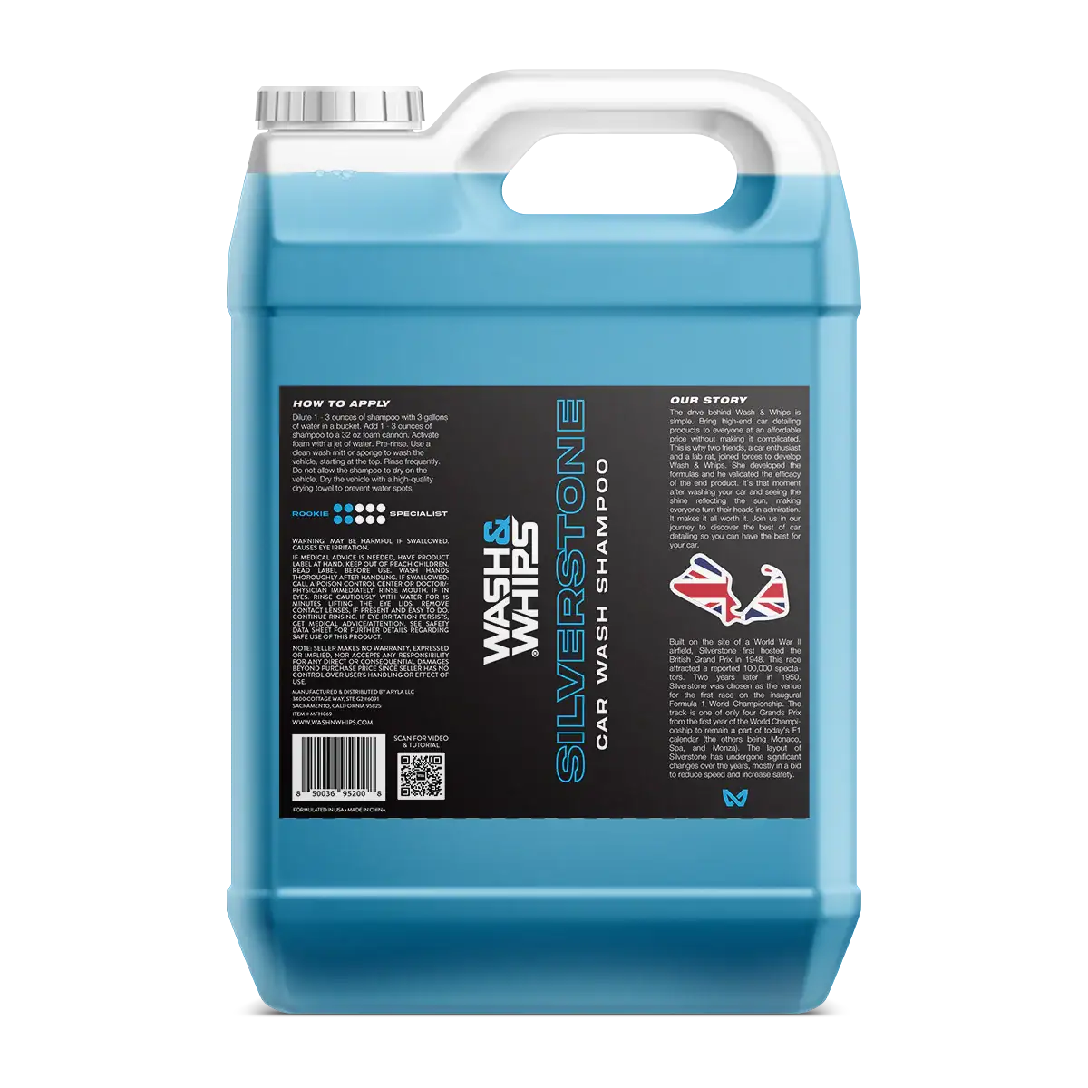 WASH&WHIPS Silverstone Car Wash Shampoo