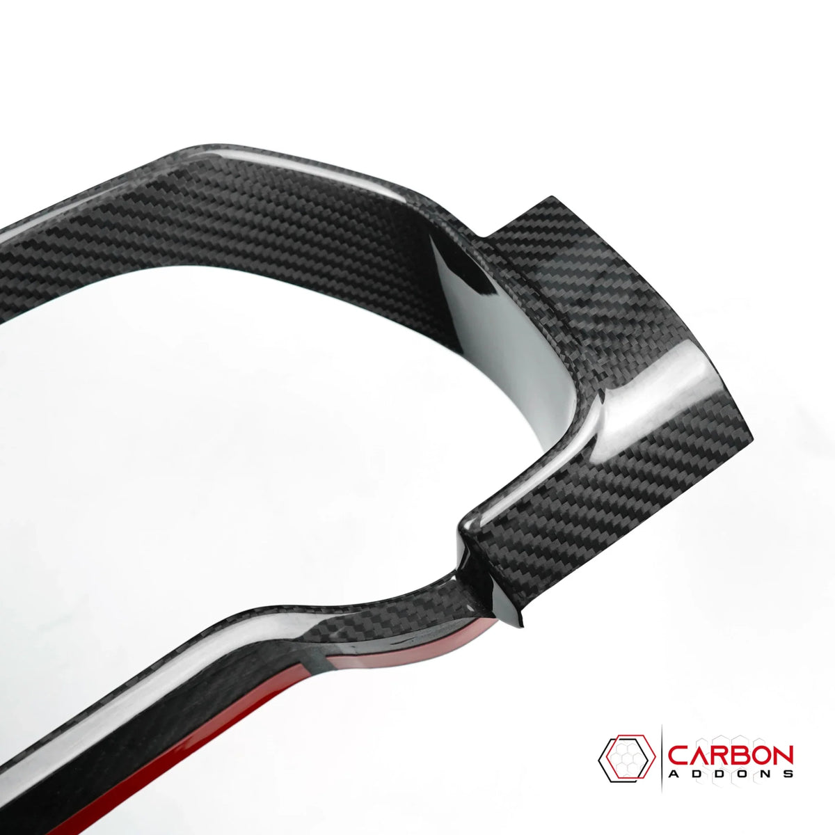 Real Carbon Fiber Gauge Cluster Trim Cover for 2021-2023 Ford F-150