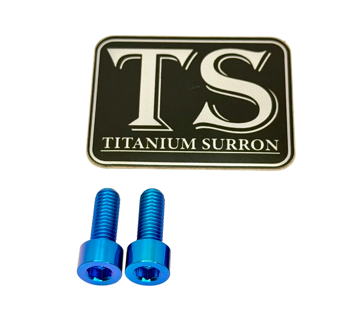 Titanium Surron LBX Motor Cover Bolts — E-Moto