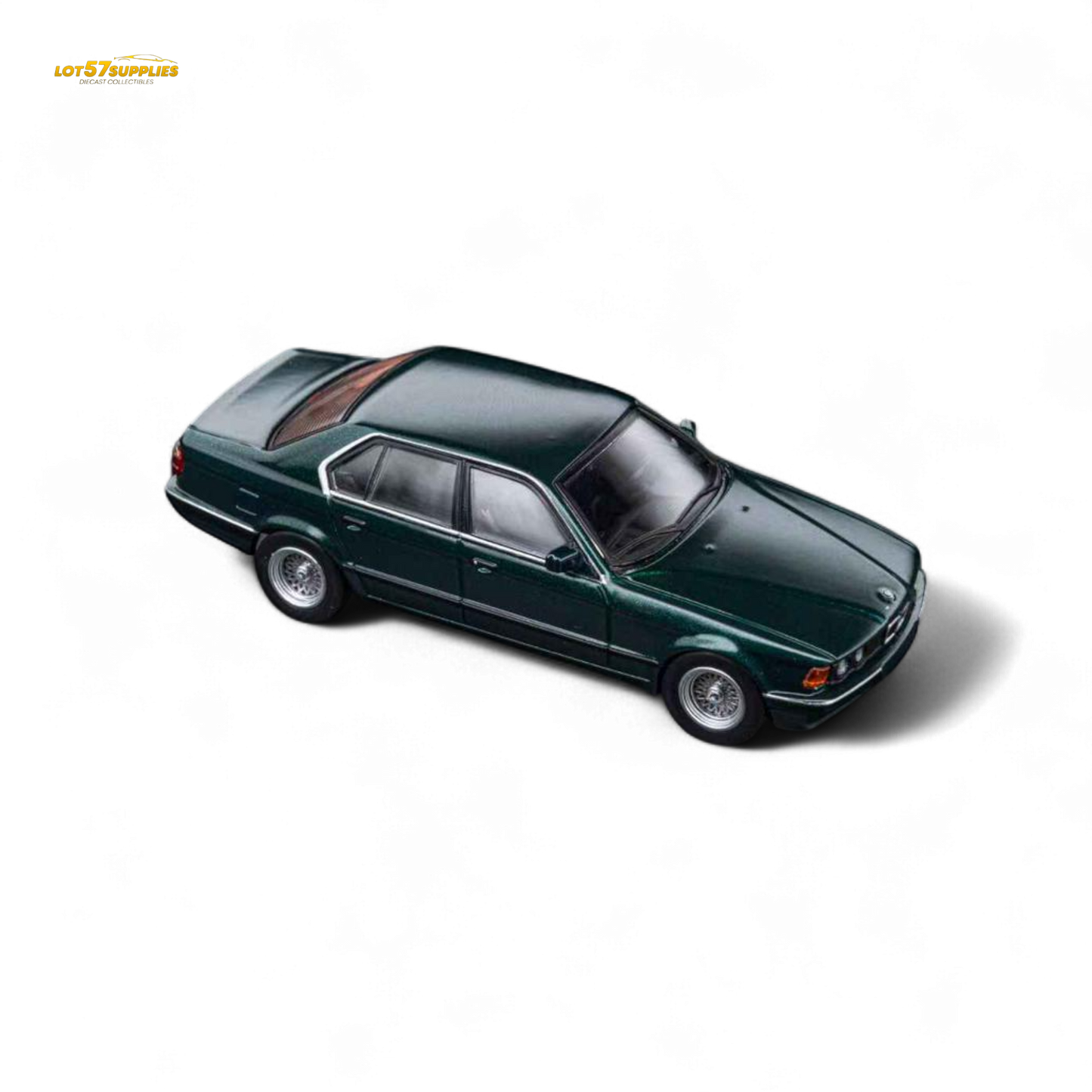 (Pre-Order) DCM BMW E32 7-Series Sedan - Oxford Metallic Green 1:64