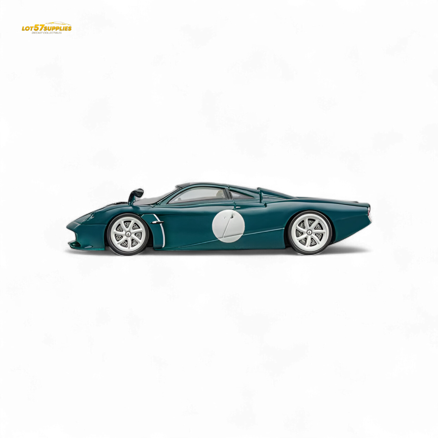 (Pre-Order) CM Model Pagani Codalunga - Green 1:64