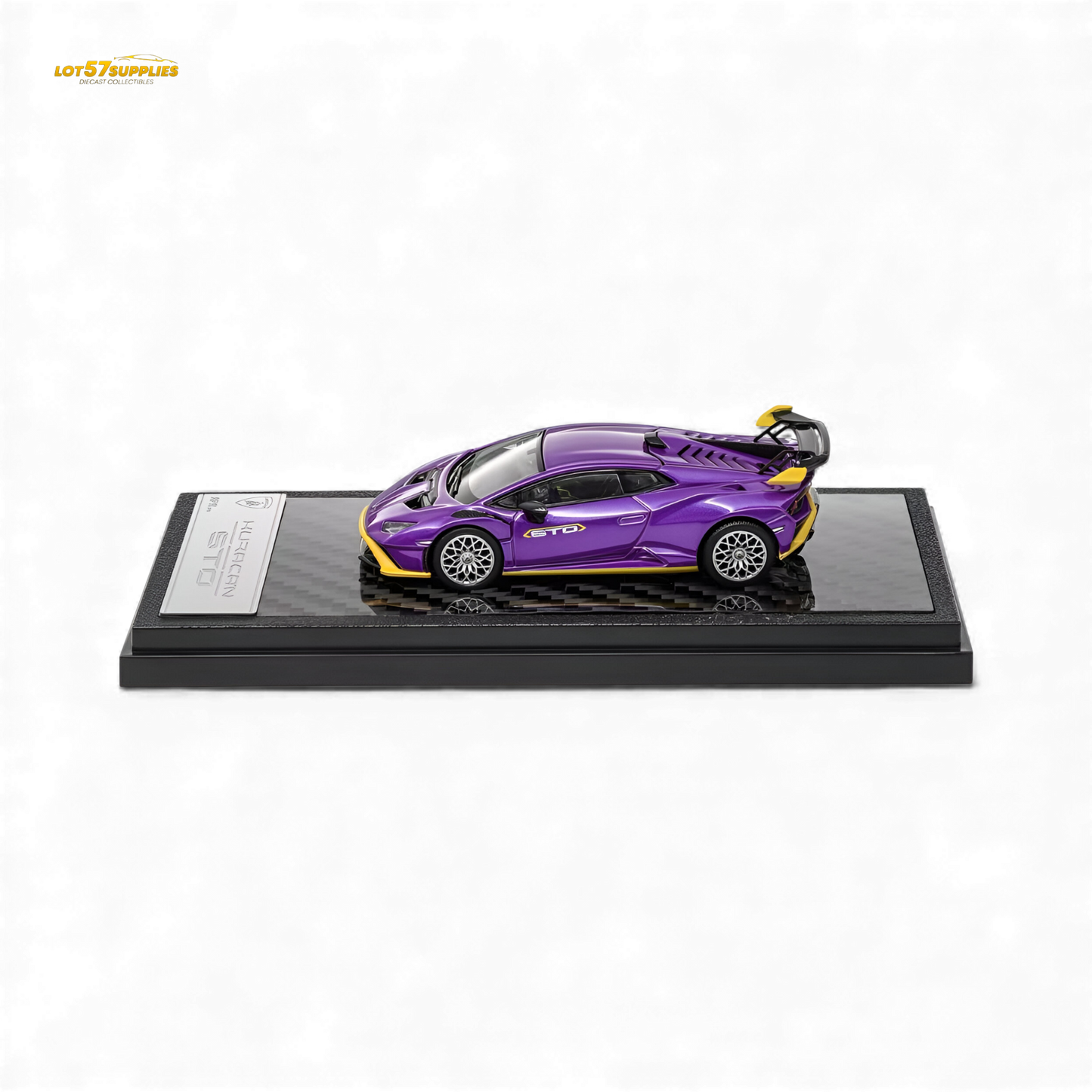 (Pre-Order) LCD Lamborghini Huracan STO Purple 1:64