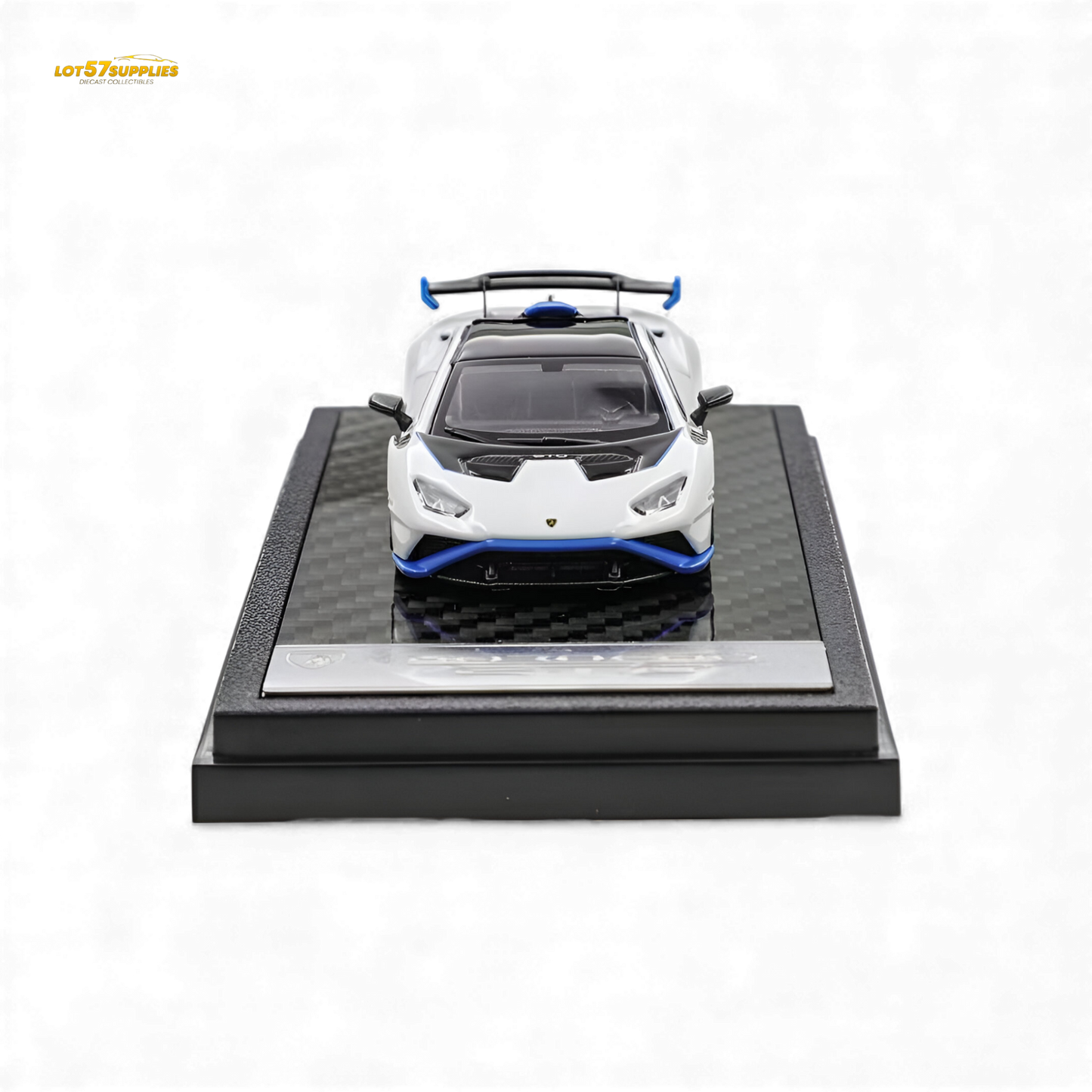 (Pre-Order) LCD Lamborghini Huracan STO White 1:64
