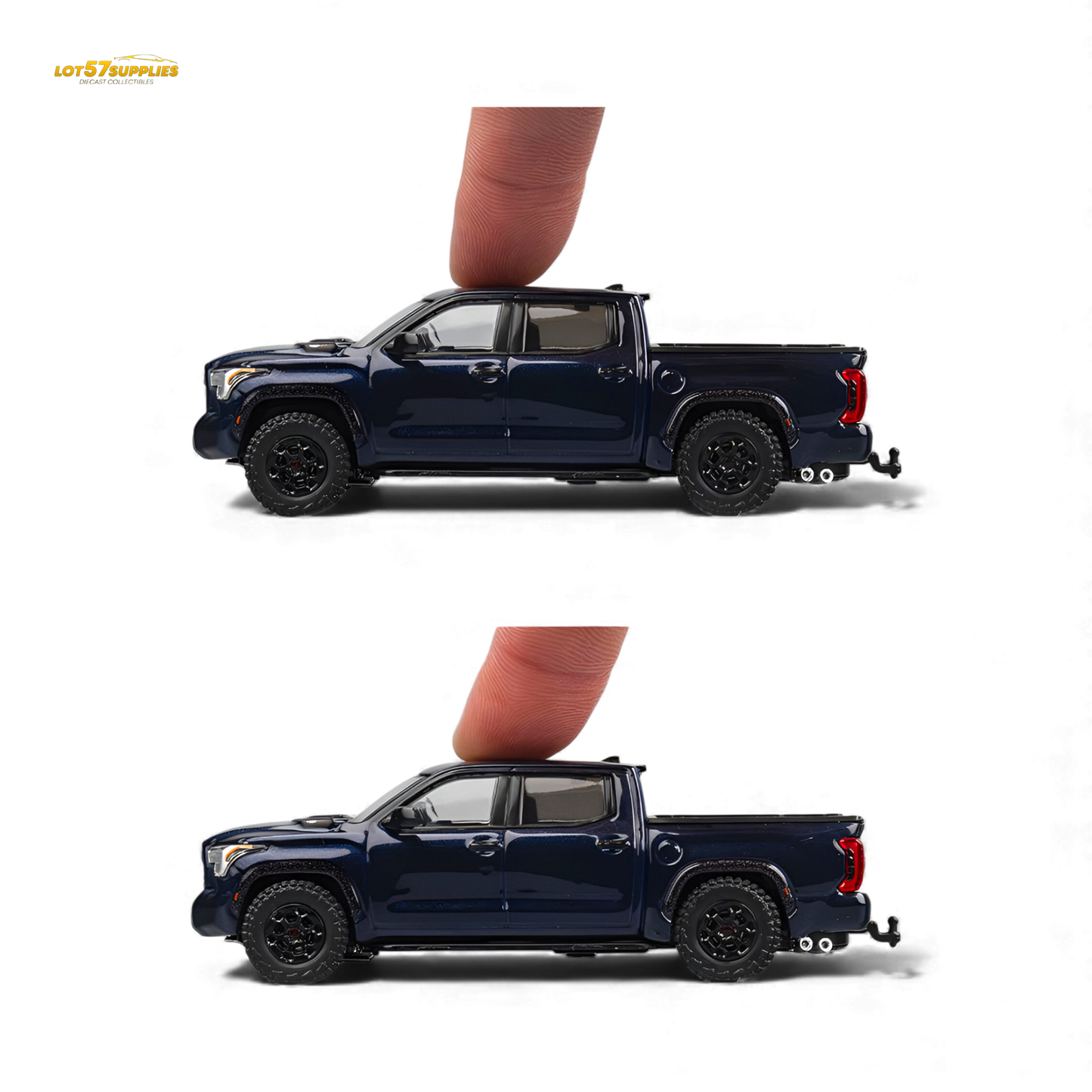 (Pre-Order) CM MODEL Toyota Tundra - Metallic Blue 1:64